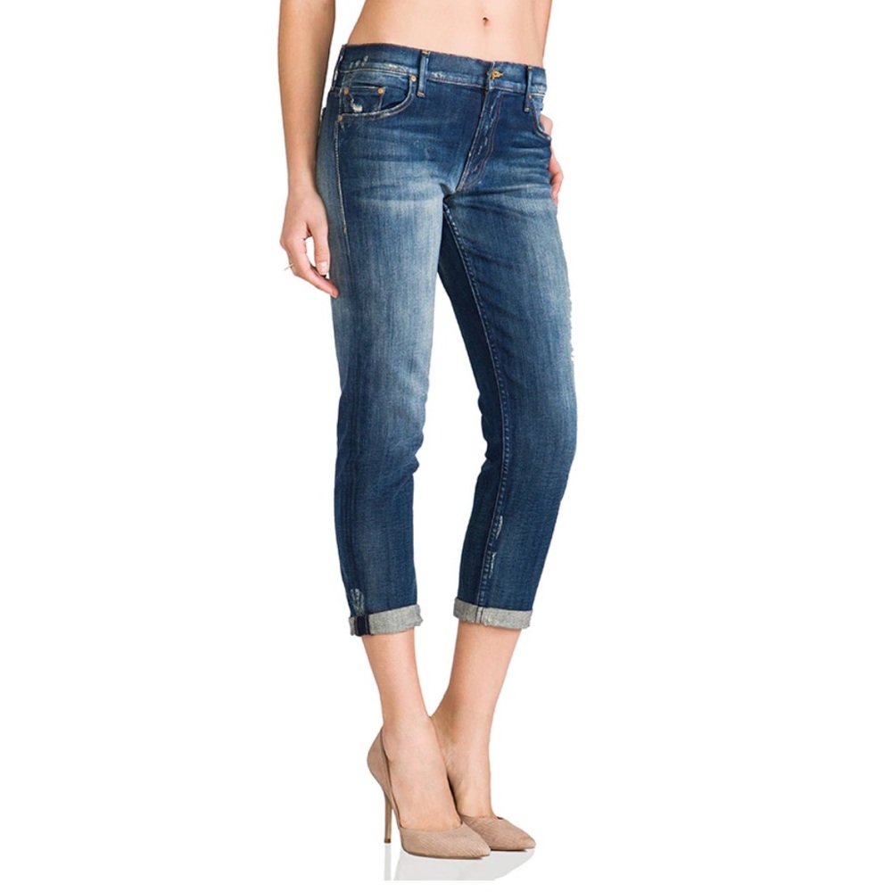 Mother The Dropout Boyfriend Jeans (Tequila Truth)